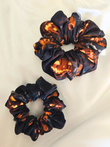 Evil Pumpkin Scrunchie