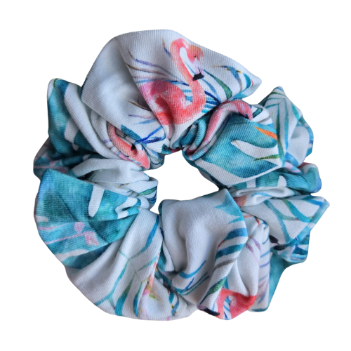 Flamingo Paradise Scrunchie