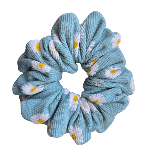 Sunny Daisy Scrunchie