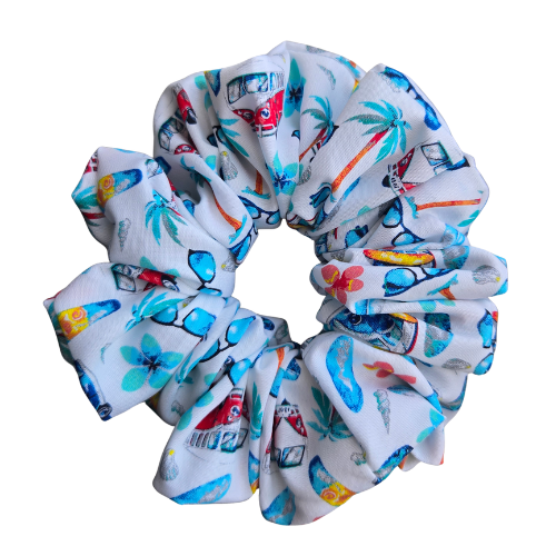 Beachy Holiday Scrunchie
