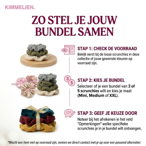 Satin Essentials Scrunchie Bundel
