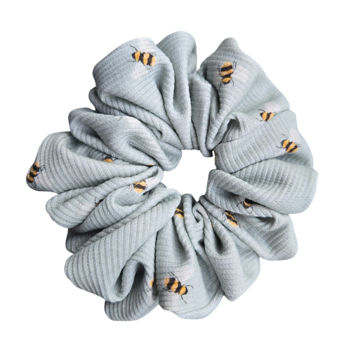 Blue Honey Scrunchie