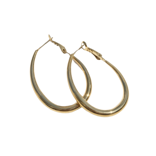 Stainless Steel Hoops in ovale vorm