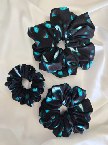 Shadow Smile Scrunchie