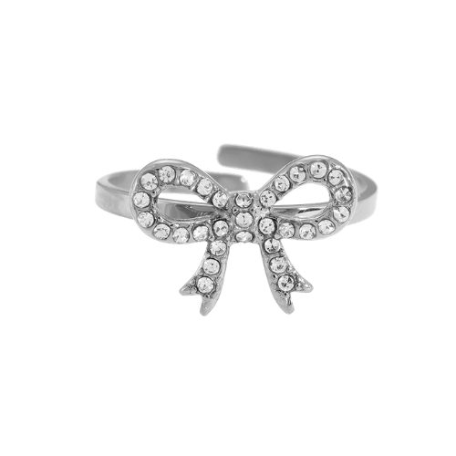 Strassy Bow Ring