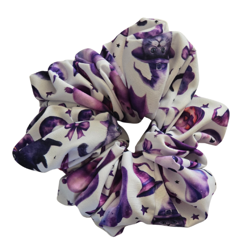 Witch's Cat Scrunchie